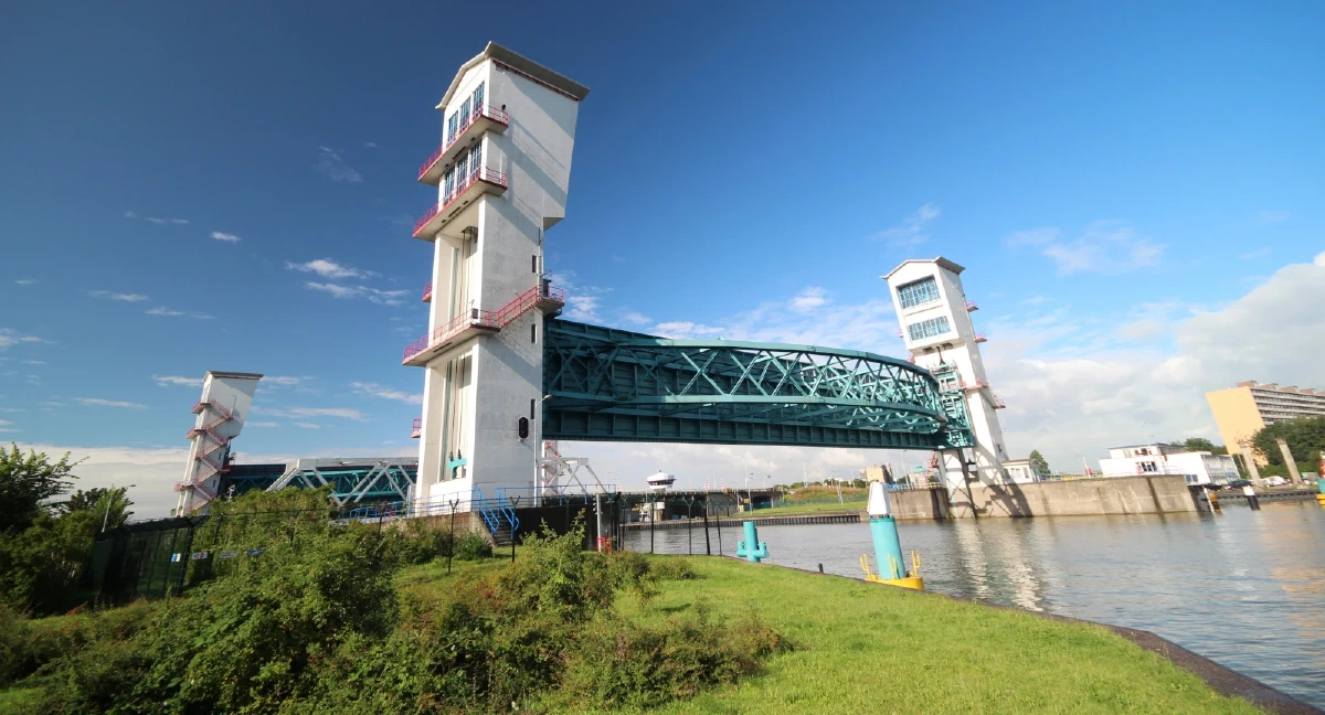 Overzicht van woonwijk in Capelle aan den IJssel