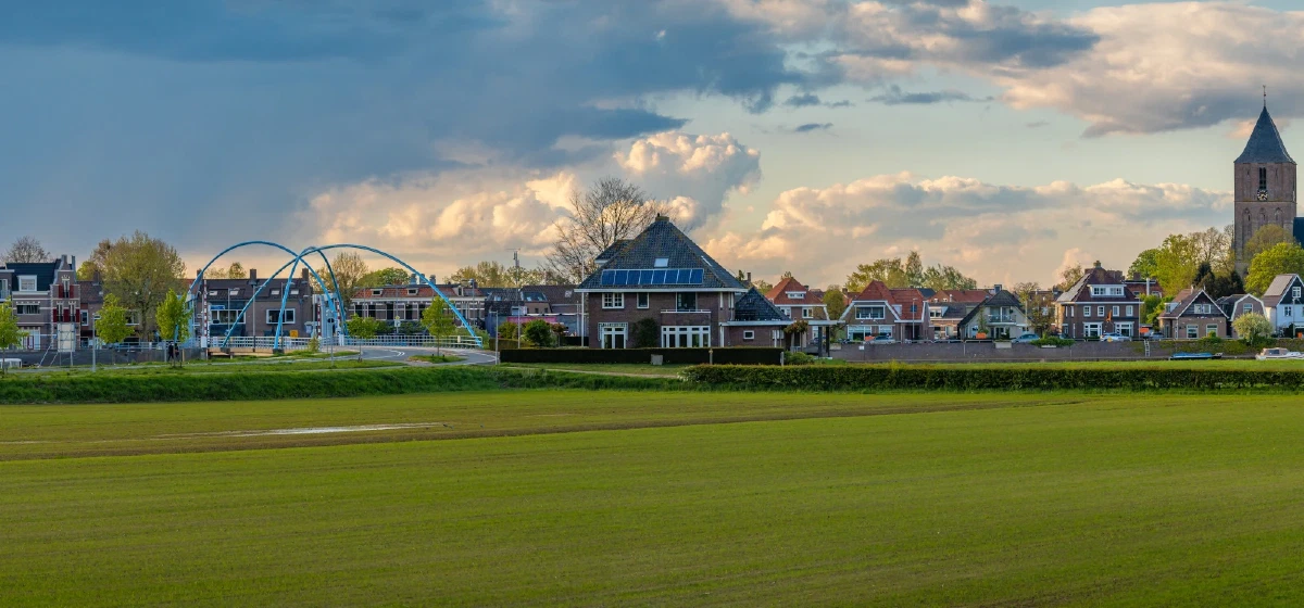 Overzicht van het landelijke en groene karakter van de gemeente Dalfsen