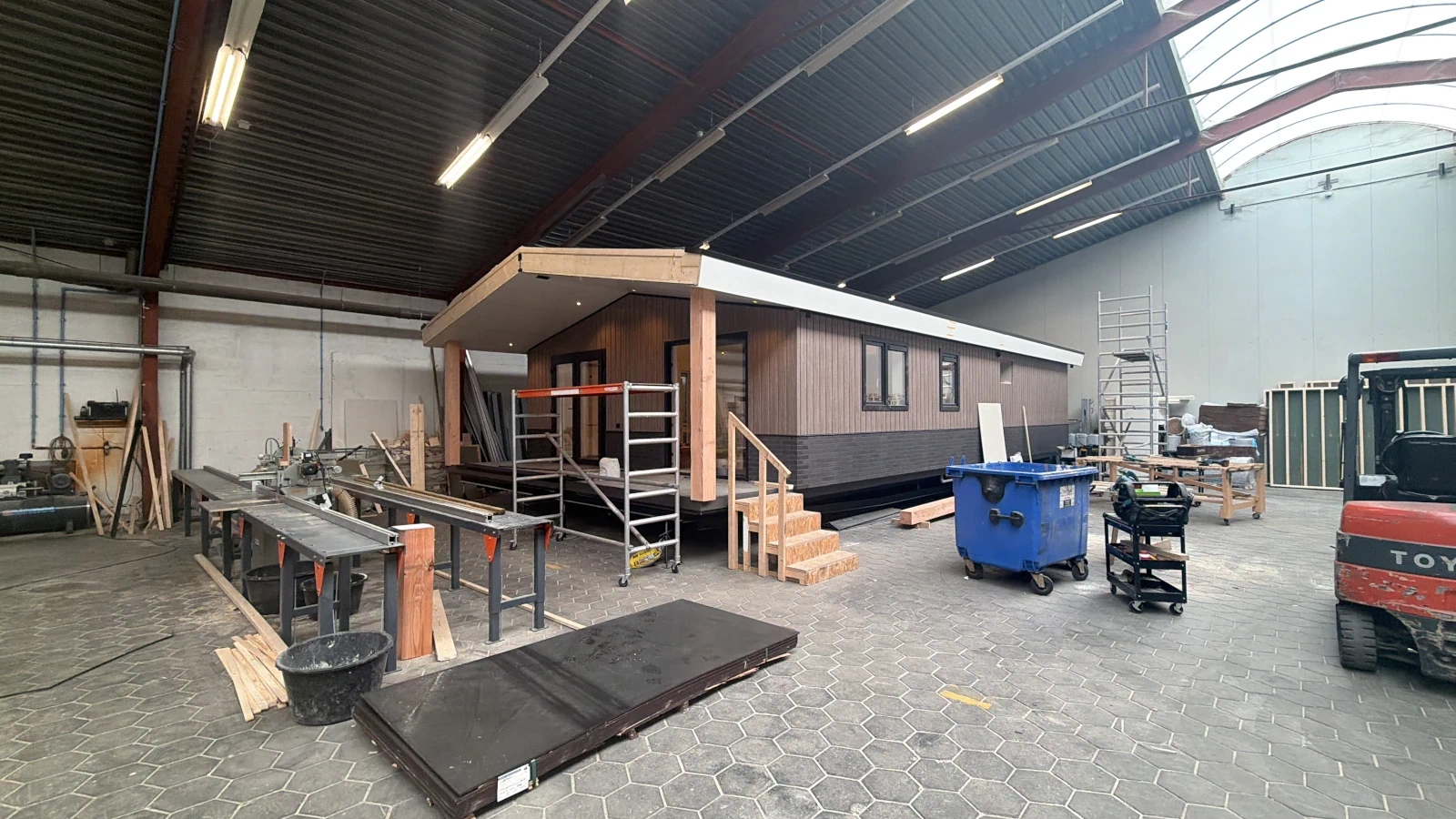 Woning klaar voor transport naar Ede