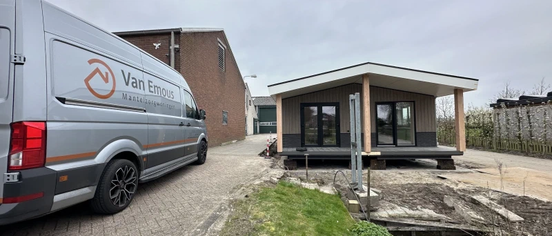 Recent geplaatste mantelzorgwoning