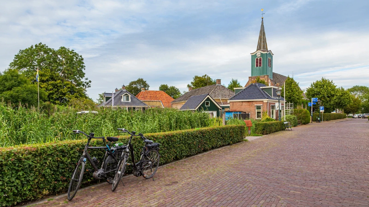 Sfeervol aanzicht van Oudega